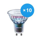 Fordelspakke 10x Philips MASTER LED Spot ExpertColor GU10 PAR16 3.9W 280lm 36D - 930 varm hvid | bedste farvegengivelse - dæmpbar - erstatter 35W