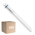 Fordelspakke 10x Philips Master LED Lysrør T8 (EM/Mains) High Output T8 11.3W 2100lm - 840 Kold Hvid | 120cm - Erstatter 36W