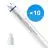Fordelspakke 10x Philips LED Lysrør T8 MASTER (EM/Mains) Ultra Output 14.7W 2300lm - 830 varm hvid | 120cm - erstatter 36W