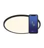 Nordlux Oja Smart 29 Loftlampe Metal Sort 15W 1600lm - 827-865 Justerbar Hvid | 294mm - Wifi og Blåtooth Dæmpbar