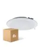 Fordelspakke 6x Fordelspakke 6x LED Downlight Pan 24W 1920lm 830 Varm Hvid | 225mm - Udsnit 195mm