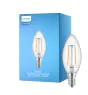 Philips Corepro LED Kerte E14 filament klar 2W 250lm – 827 – ekstra varm hvid | erstatter 25W