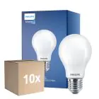 Fordelspakke 10x Philips Master LED E27 Pære Filament Matt 7.2W 1055lm - 922-927 Dim To Warm | Bedste Farvegengivelse - Dæmpbar - Erstatter 75W