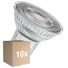 Fordelspakke 10x Ledvance LED Spot GU10 PAR16 2.4W 230lm 36D - 927 Ekstra Varm Hvid | Bedste Farvegengivelse - Dæmpbar - Erstatter 35W