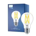 Philips Master LED E27 Pære Filament Klar 7.2W 1055lm - 922-927 Dim To Warm | Bedste Farvegengivelse - Dæmpbar - Erstatter 75W